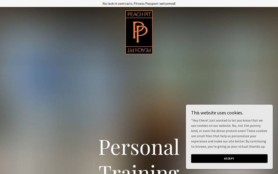 The Peach Pit Townsville website