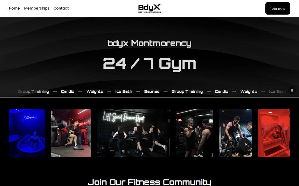 BdyX website