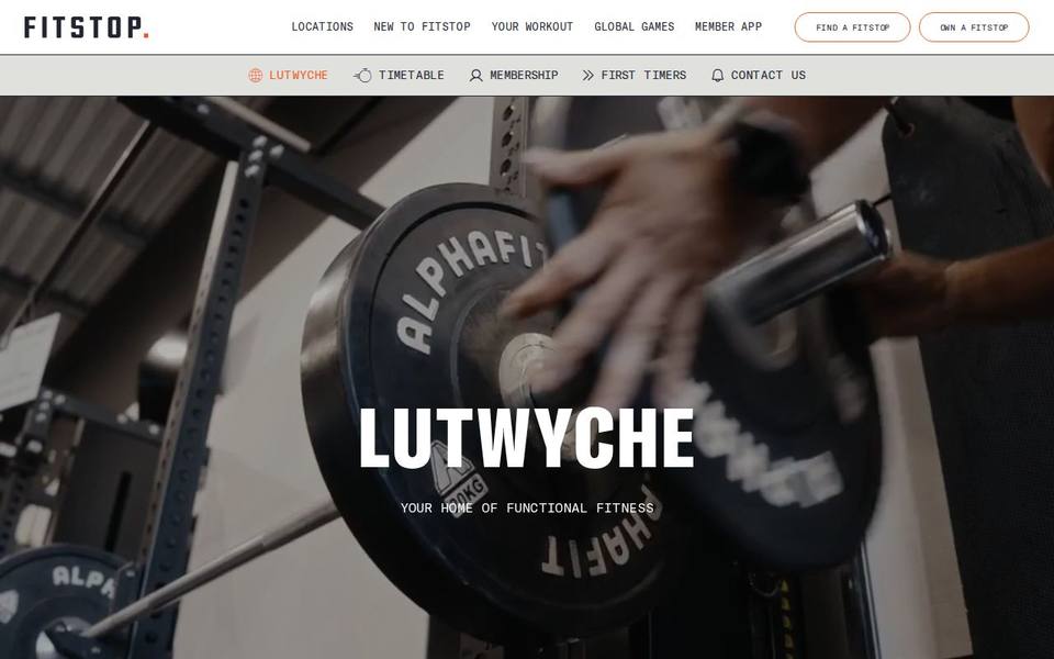 Fitstop Lutwyche website
