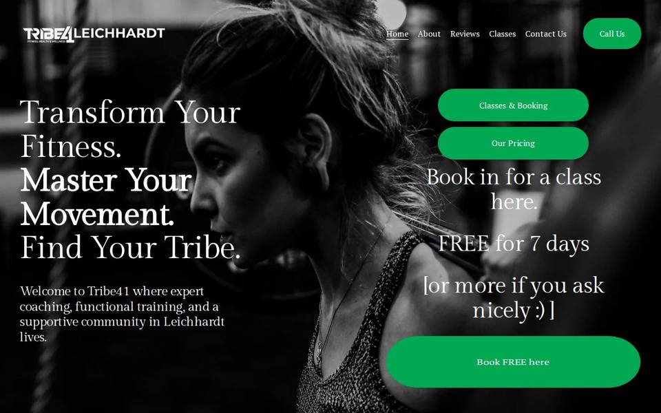Tribe41 Leichhardt website