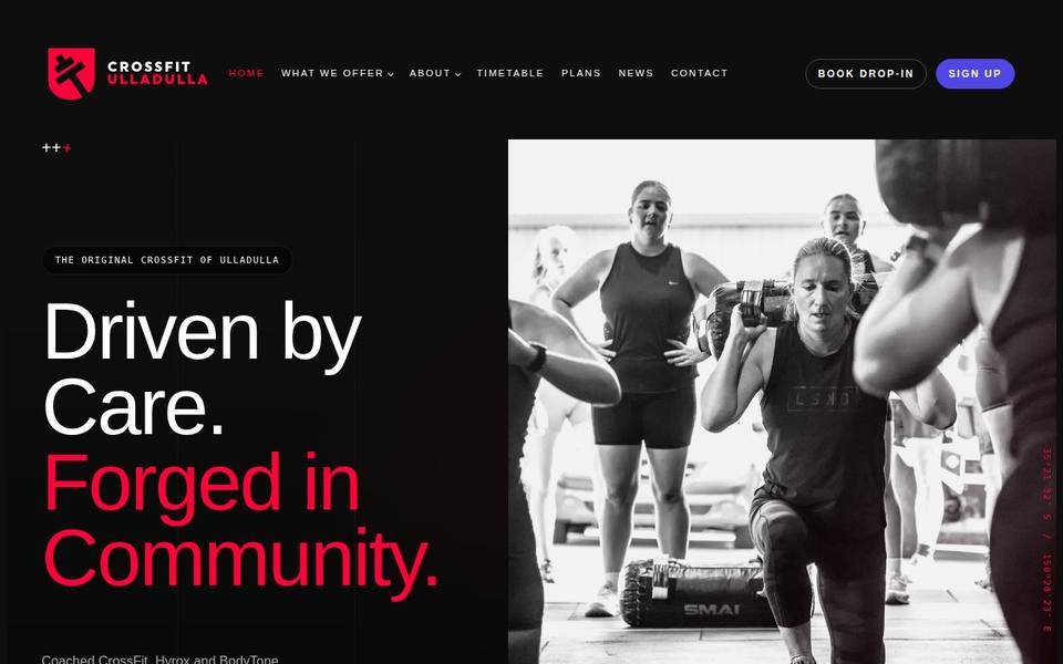 CrossFit Ulladulla website