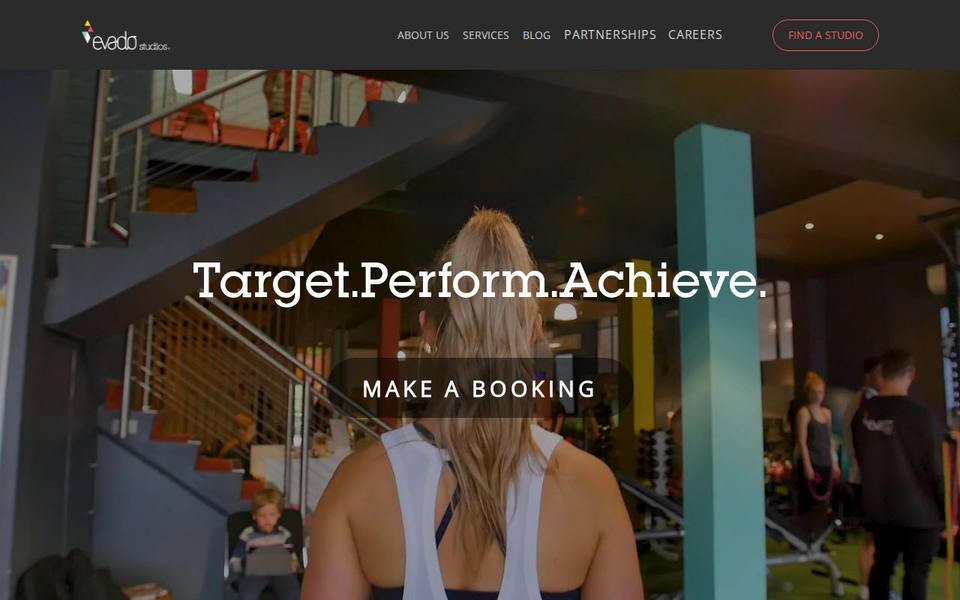 Evado Studios website