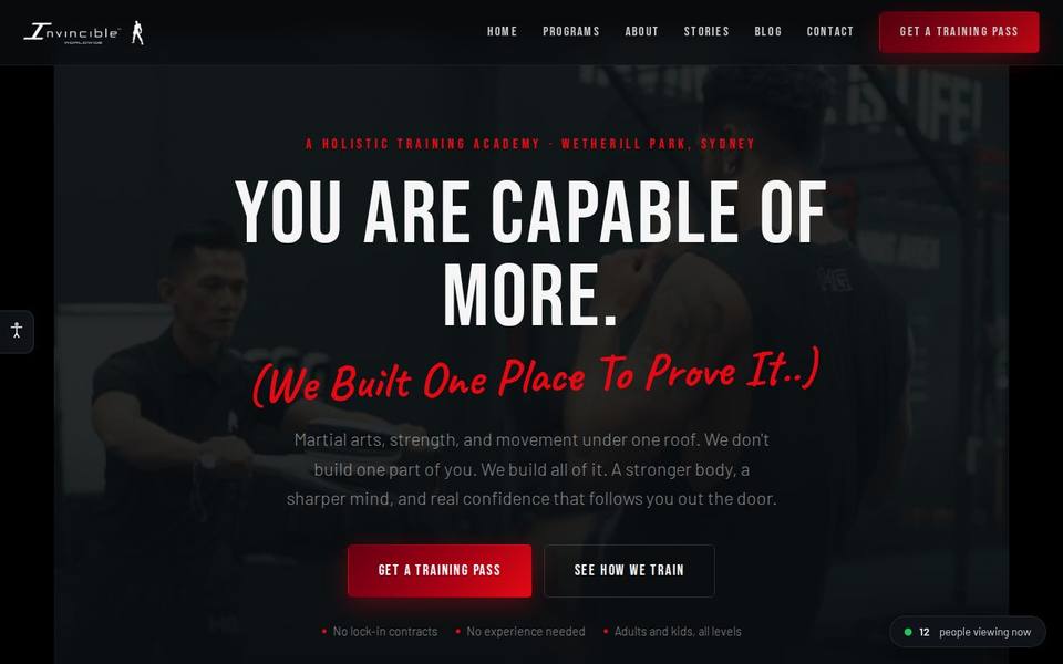 Invincible HQ website