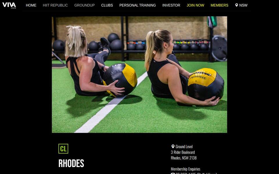 Club Lime Rhodes website