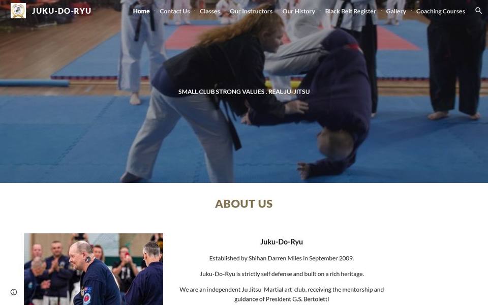 Ju Jitsu website