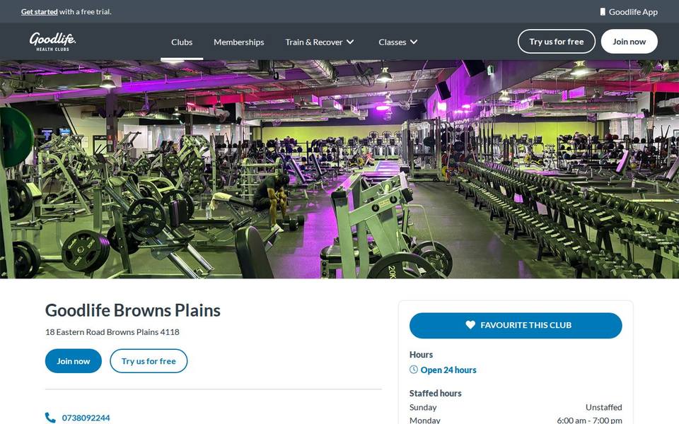 Browns Plains website
