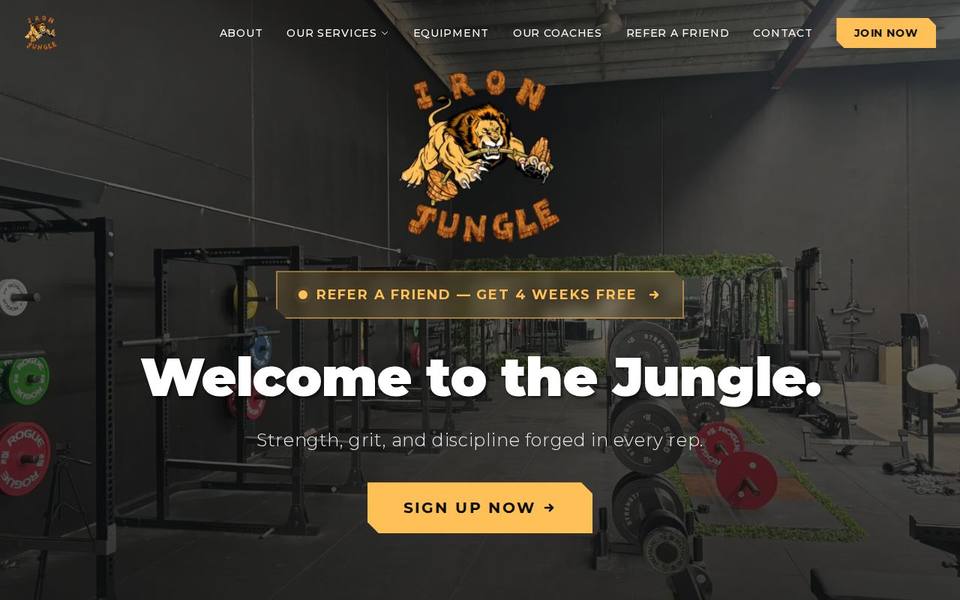 Iron Jungle website