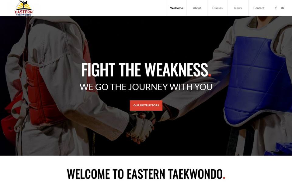 Eastern Taekwondo website