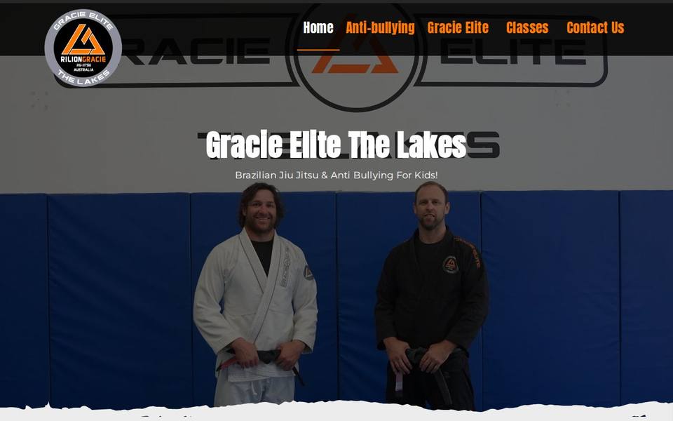 Gracie Elite The Lakes website