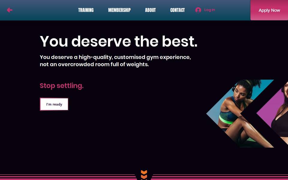 GeekFit 24/7 website