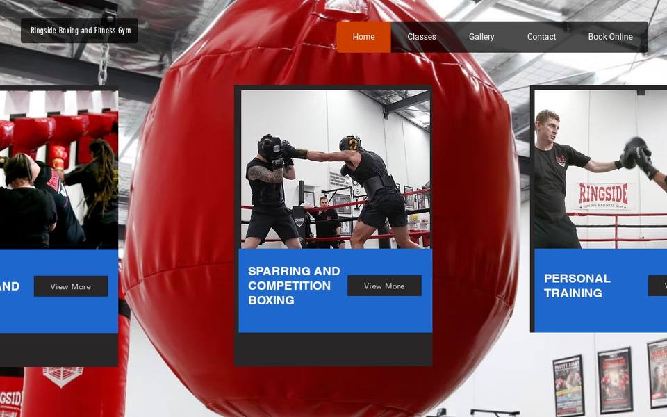 Ringside Boxing website