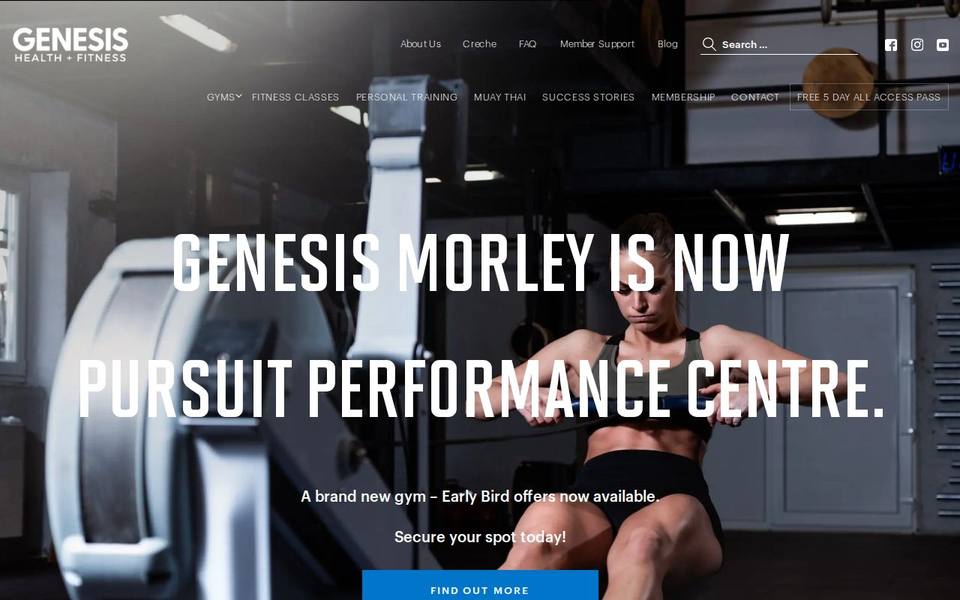 Bailey Fitness Morley website