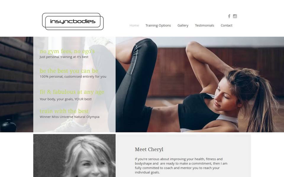 Insync Bodies website