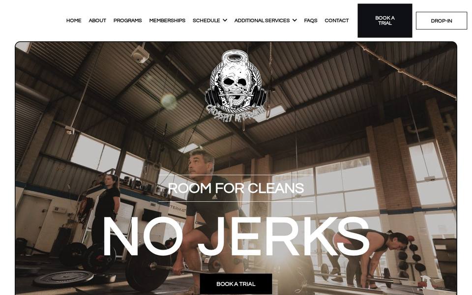 The Results Room CrossFit Gym Brisbane website