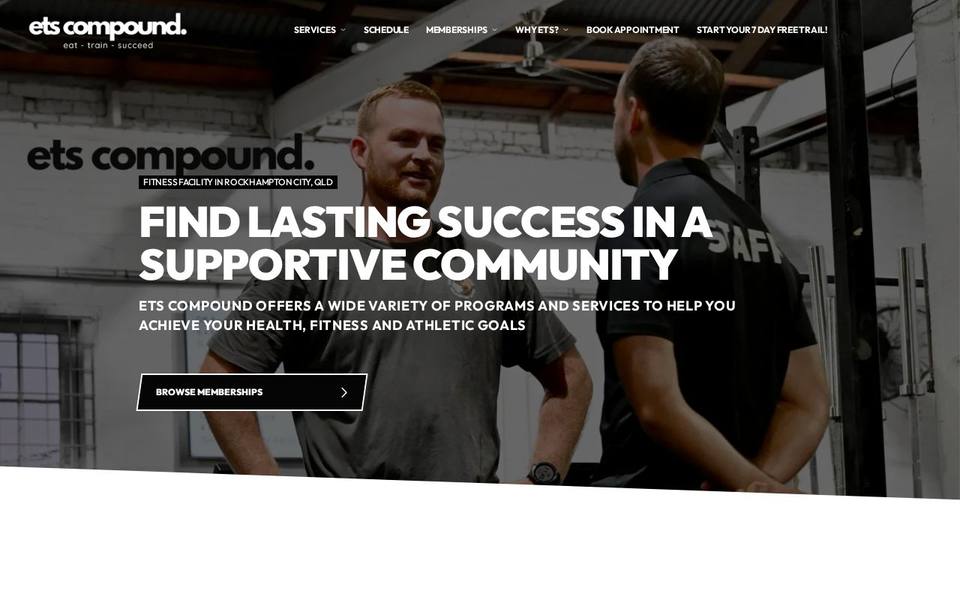 ETS Compound website