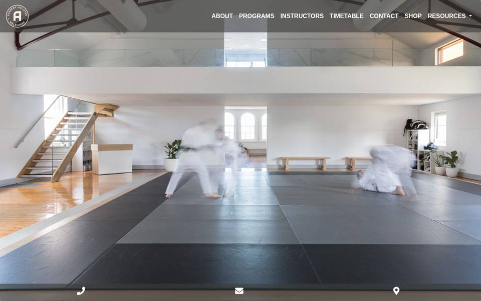 Academy Jiu-Jitsu website