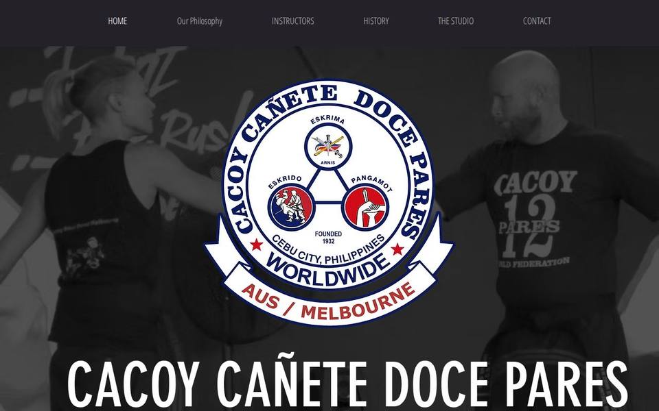 Cacoy Doce Pares Melbourne website
