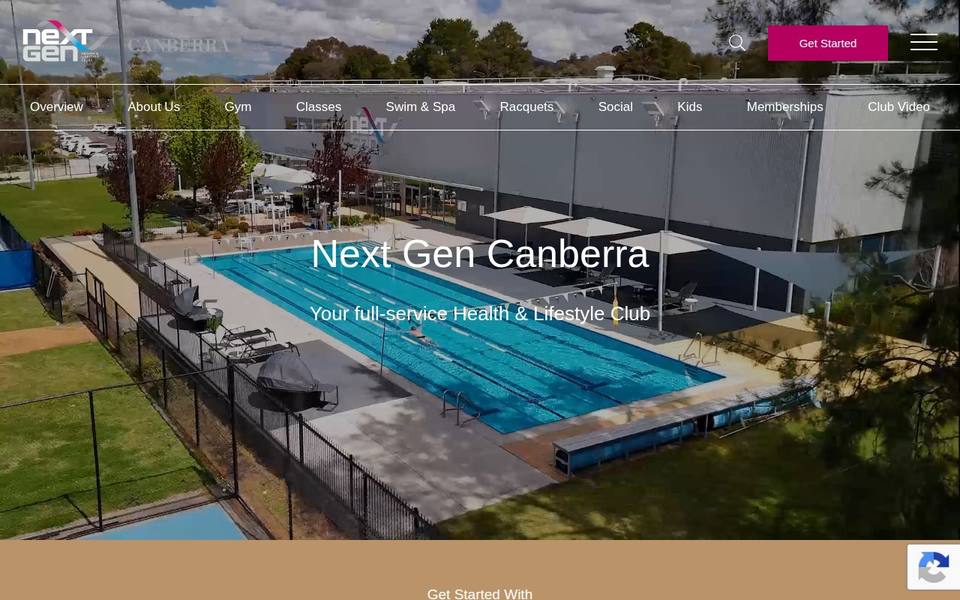 Next Gen Canberra website