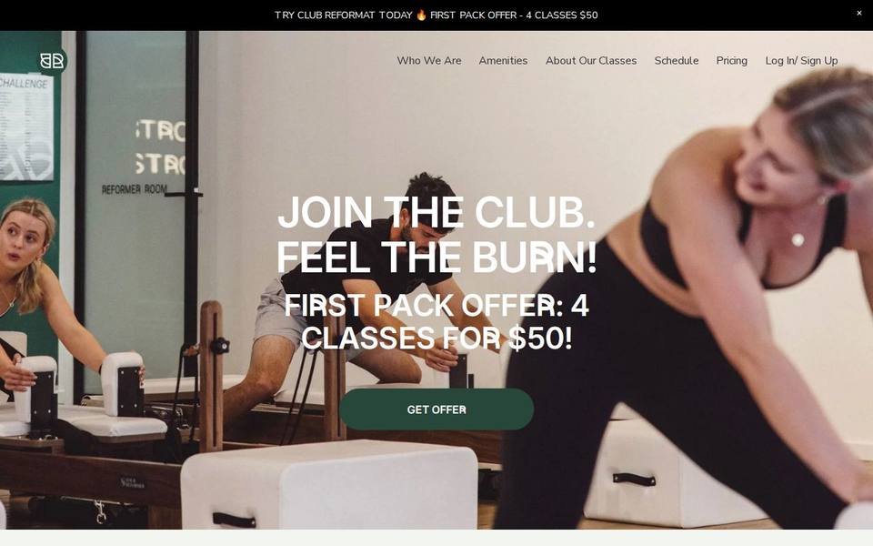 Club Reformat website