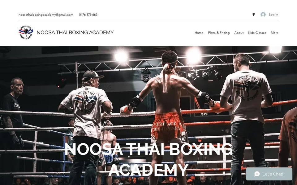 Noosa Thai Boxing Academy website