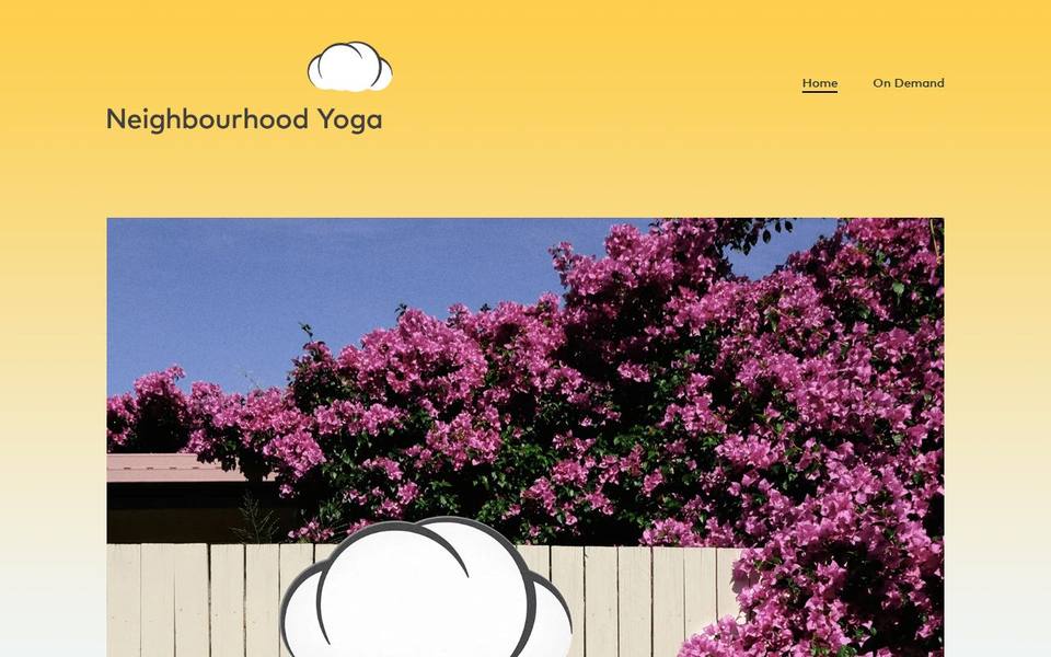 Neighbourhood Yoga website