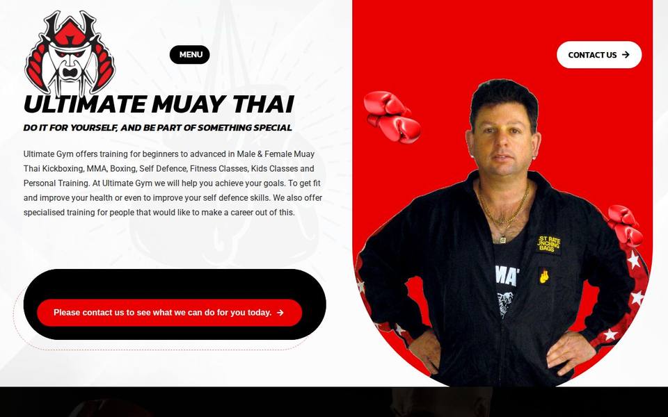 Ultimate Muay Thai website