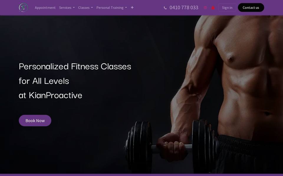 Kian ProActive website