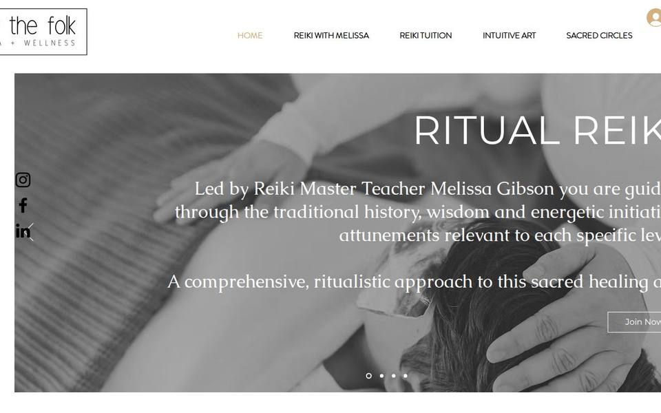 For the Folk Yoga and Wellness website