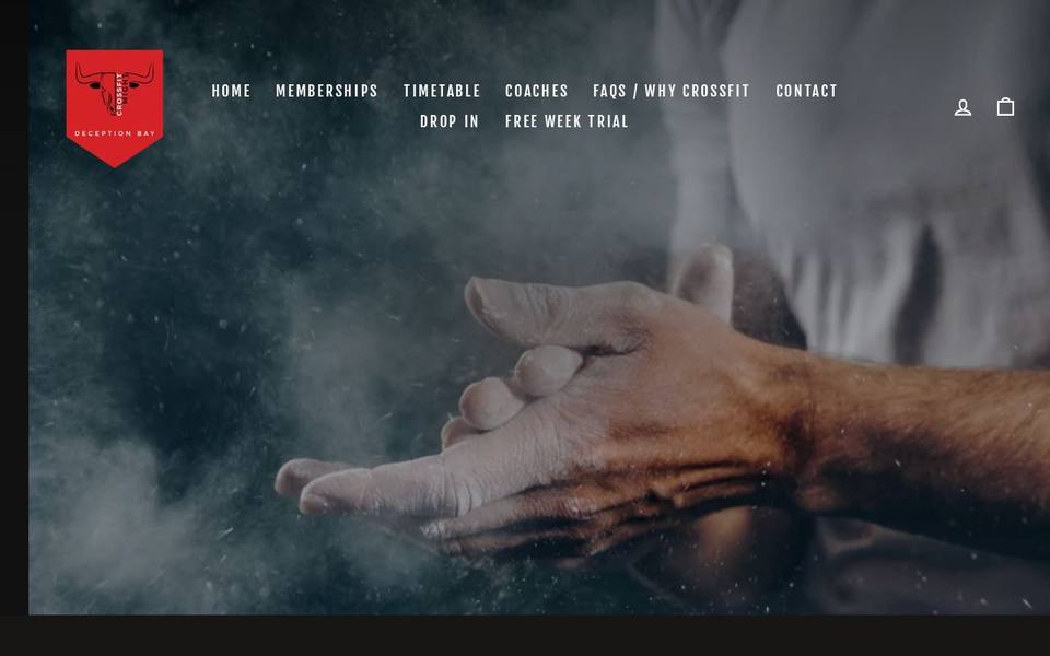 CrossFit Might website