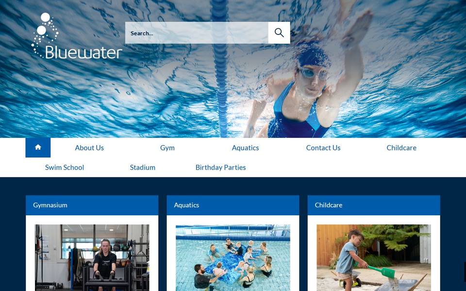 Bluewater Leisure Centre website