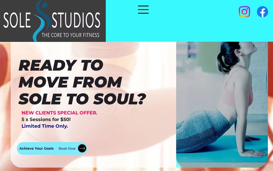 Sole Studios website