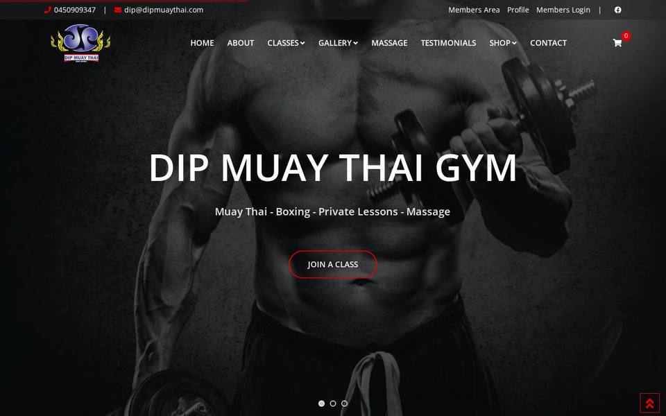 DIP Muay Thai website