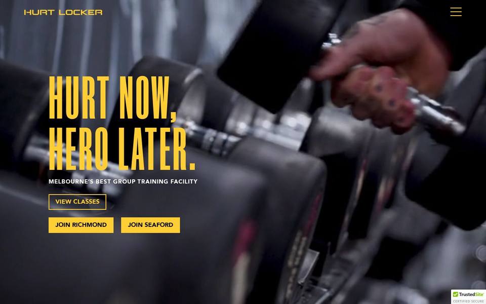 Hurt Locker Richmond website
