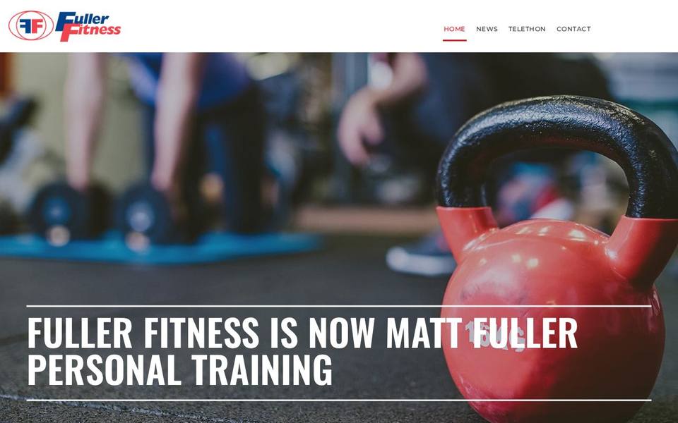 Fuller Fitness website