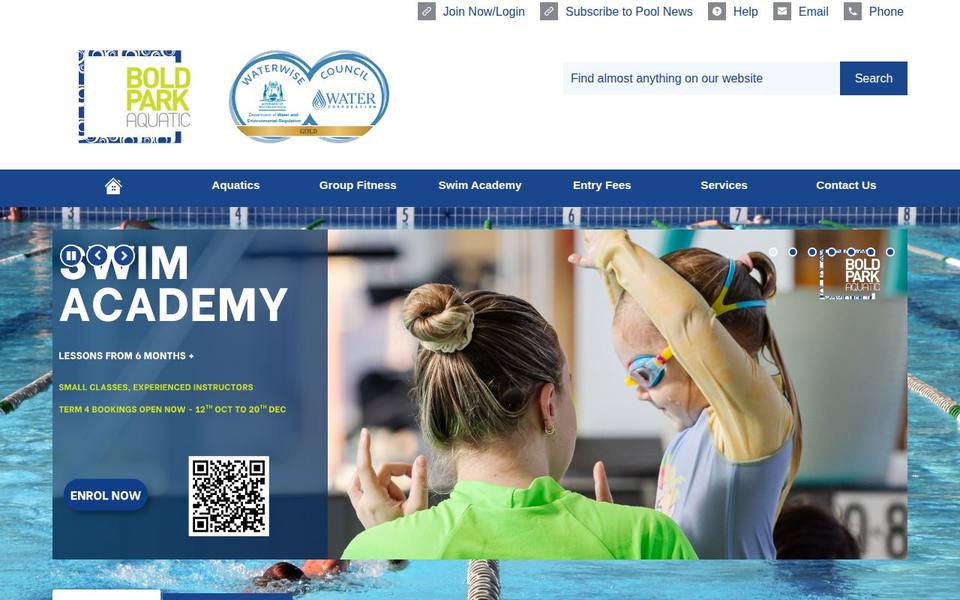 Bold Park Aquatic website
