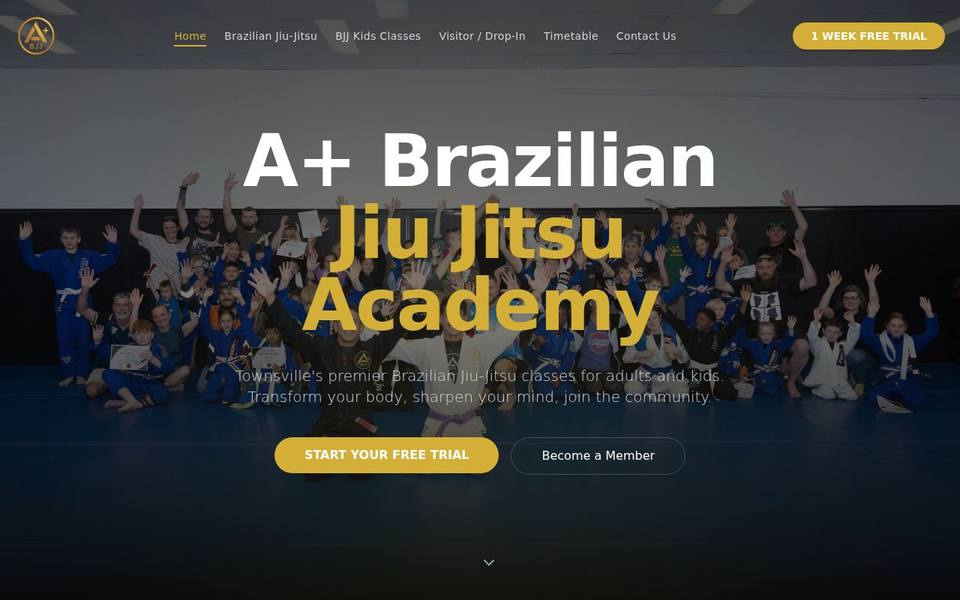 Fight Club JIU Jitsu In Townsville website
