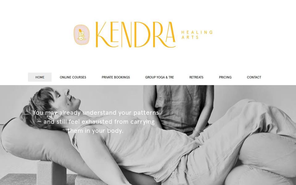 Canberra Wellbeing and Yoga Retreats website
