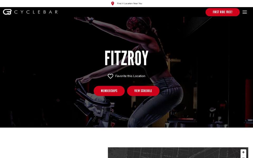 CycleBar website