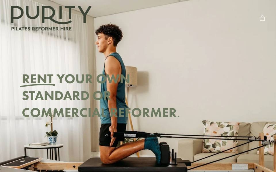 Purity Pilates website