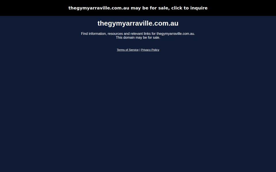 The Gym Yarraville website