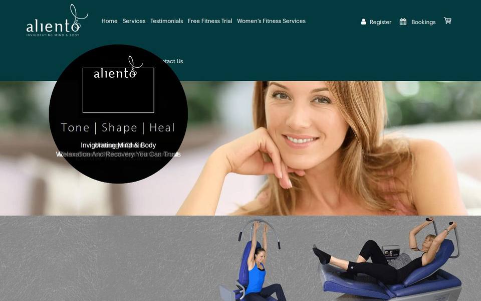 Aliento website