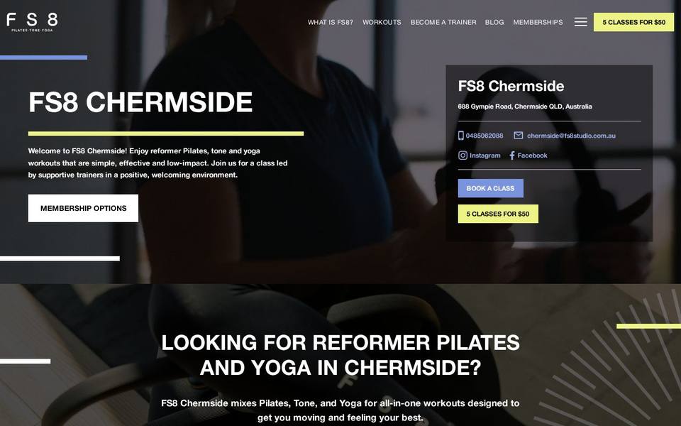 FS8 Chermside website