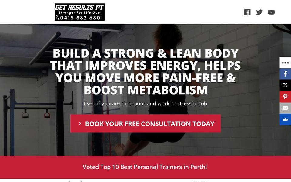 Get Results PT website
