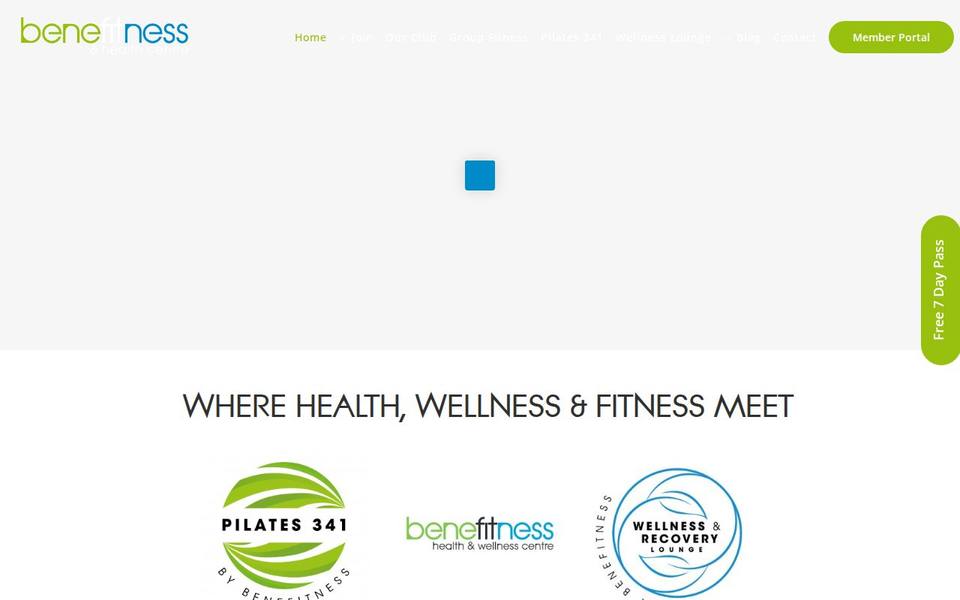 Benefitness website