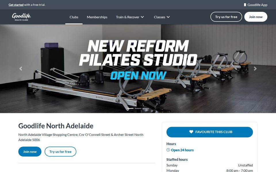 North Adelaide website