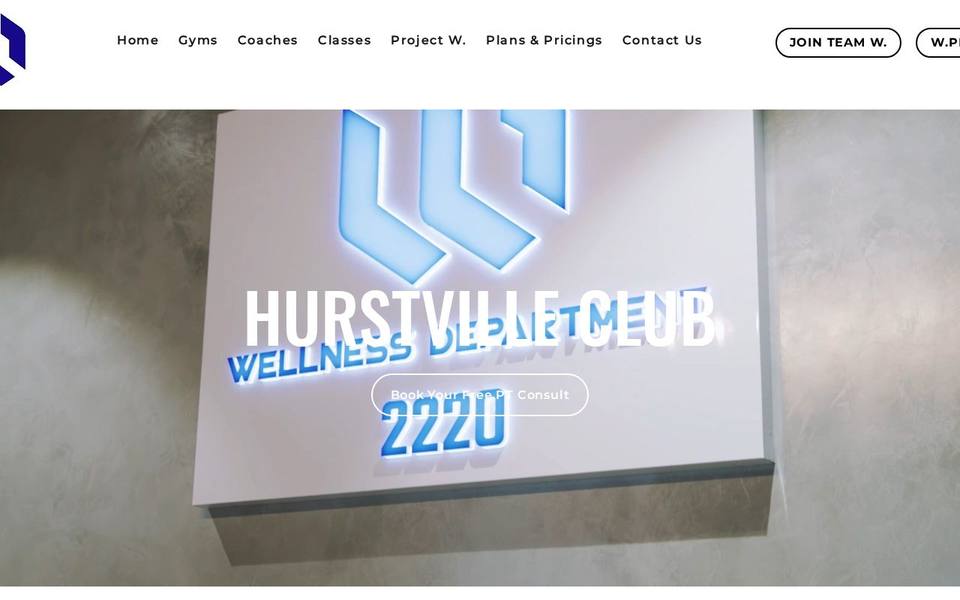 Wellness Department Hurstville website