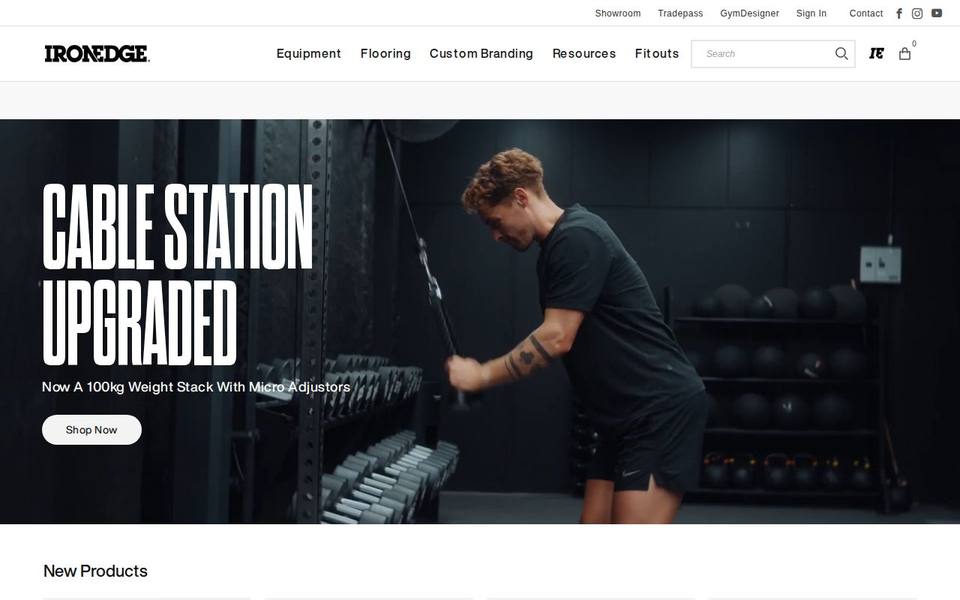 Iron Edge website