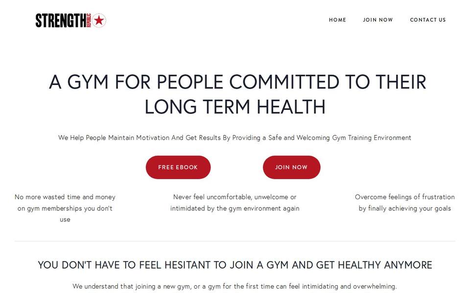 Strength Republic website