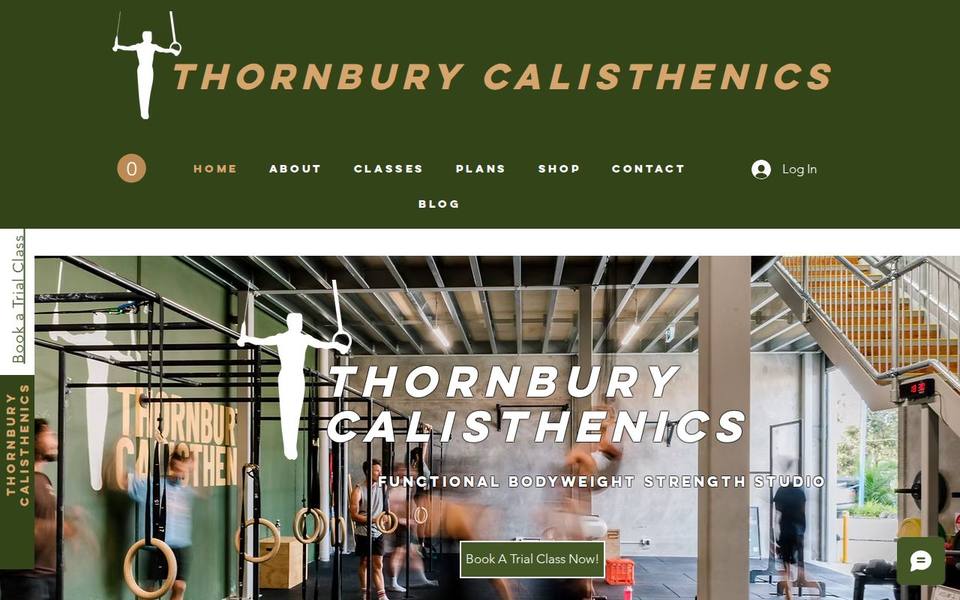 Thornbury Calisthenics website