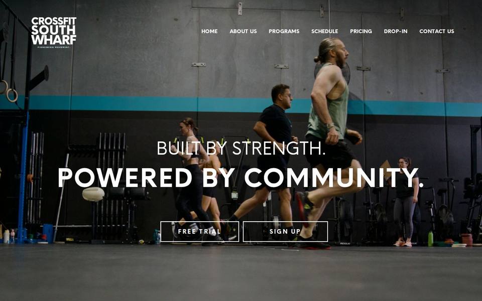 CrossFit South Wharf website